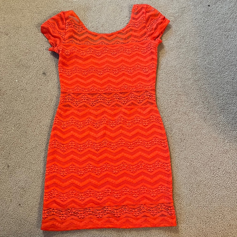 FREE PEOPLE -  Bodycon lace dress